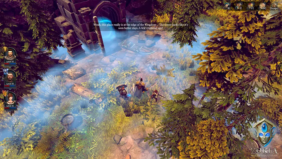 Indie Tactics RPGs 2022 Zoria: Age of Shattering